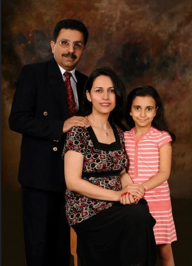 کیوان رحیمیان و همسرش فرشته سبحانی