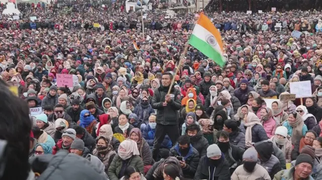 लद्दाख प्रदर्शन