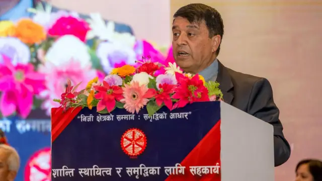 नेपाल उद्योग वाणिज्य महासङ्घका अध्यक्ष चन्द्र ढकाल