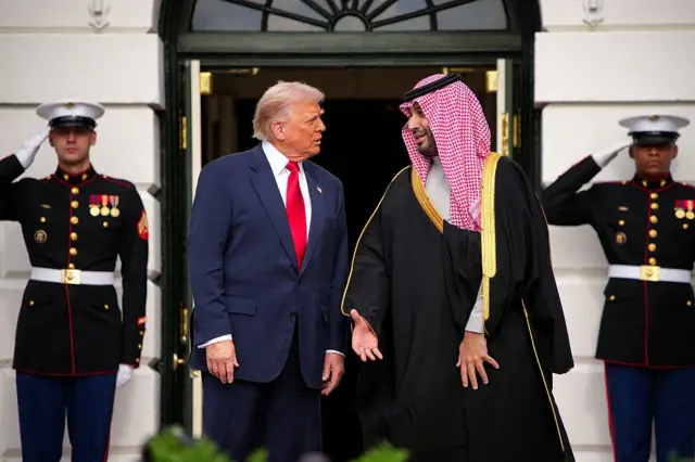 وائٹ ہاؤس، ٹرمپ، محمد بن سلمان