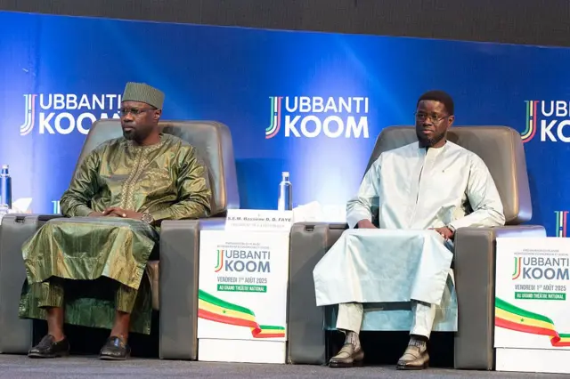 Bassirou Diomaye Faye et Ousmane Sonko