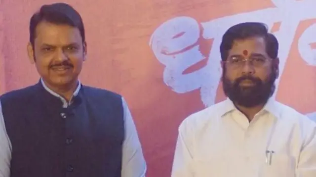 தேவேந்திர பட்னாவிஸ் மற்றும் ஏக்நாத் ஷிண்டே