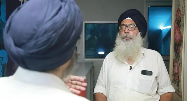 ਰਾਜੀਵ ਸਿੰਘ ਰੰਧਾਵਾ ਦੀ ਇੰਟਰਵਿਊ ਦਾ ਸਕਰੀਨ ਸ਼ੌਟ