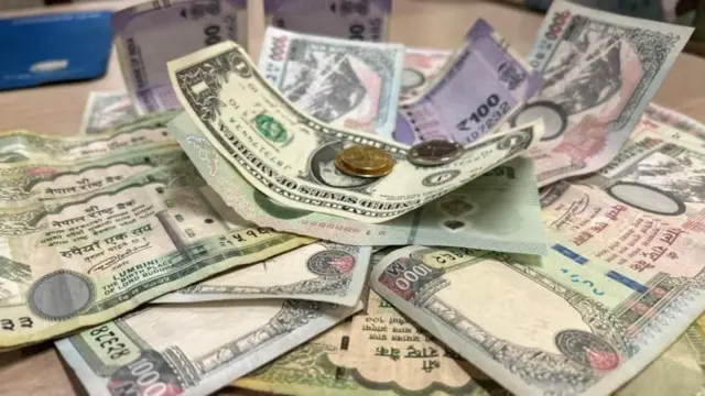 नेपाल, भारत र अमेरिकाका मुद्रा