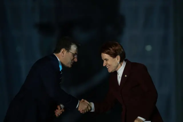 akşener ve imamoğlu