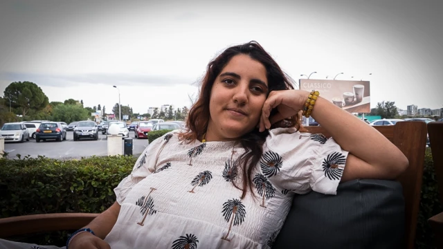 Üniversitede sosyoloji okuyan Christiana Eftychiou