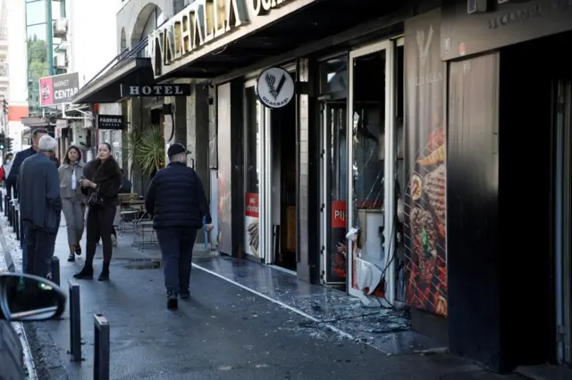 podgorica, razlupan lokal turčina u podgorici