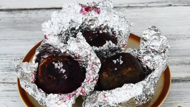 Свекла в фольге