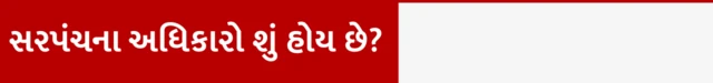 ગુજરાત ગ્રામસભા ચૂંટણી, સરપંચ પાસે કેવા અધિકાર હોય, સરપંચે કેવા કામ કરવાના હોય, બીબીસી ગુજરાતી સાથે સમજો, ગ્રામપંચાયતમાં સરપંચની ભૂમિકા, સરપંચને કેવી રીતે હઠાવી શકાય, ઉપસરપંચ કેવી રીતે ચૂંટાય, બીબીસી ગુજરાતી સાથે સમજો 