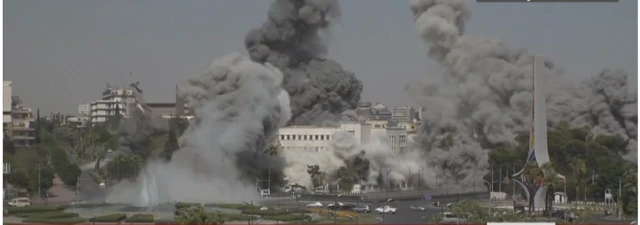 ኣብ ደማስቆ ዝተኻየደ መጥቃዕቲ እስራኤል