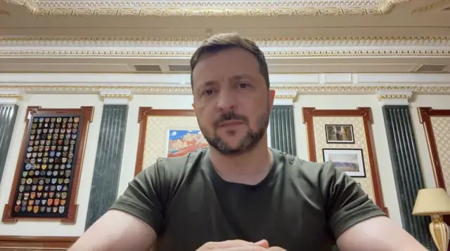 Tổng thống Ukraine Volodymyr Zelensky