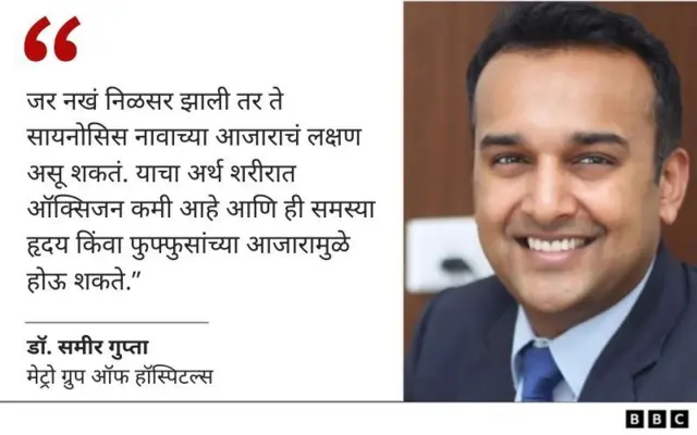नखांचे आरोग्य