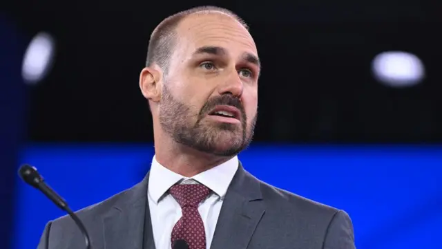 Eduardo Bolsonaro. 