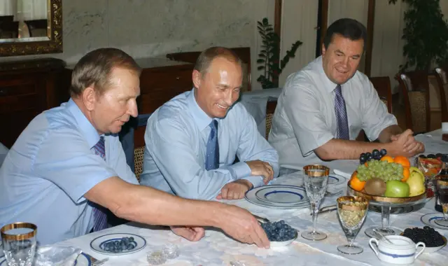 Кучма, Путін, Янукович