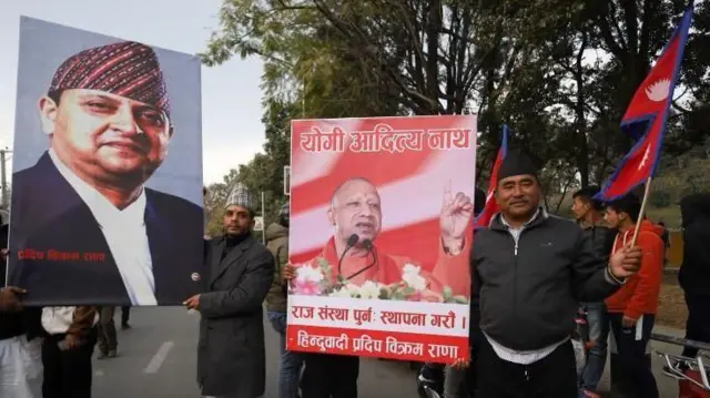 નેપાળ, રાજાશાહી, લોકશાહી, રાજાશાહી માટે પ્રદર્શન, ગુજરાત, વિરોધપ્રદર્શન, બીબીસી ગુજરાતી 