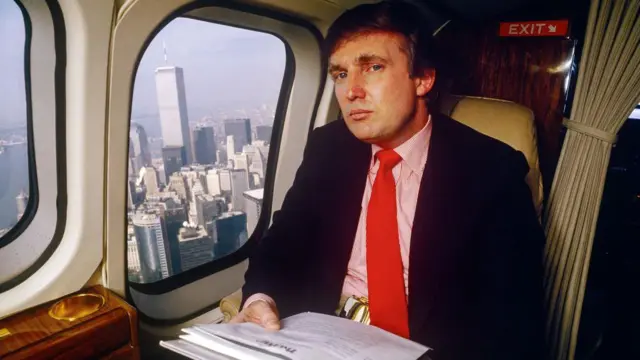 Дональд Трамп в 1987 году