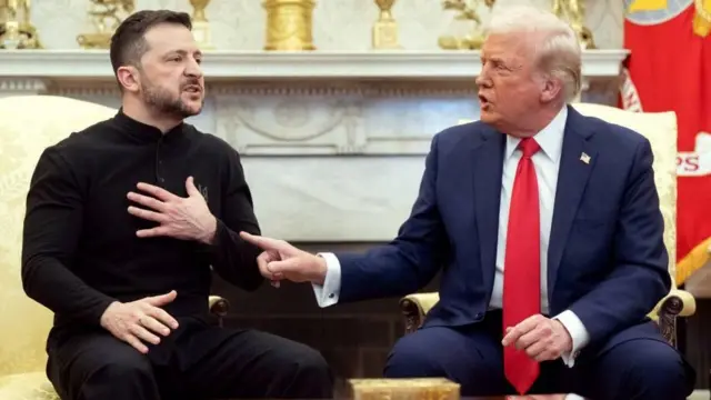 Zelenskiy ve Trump 28 Şubat'ta kameralar önünde tartıştı