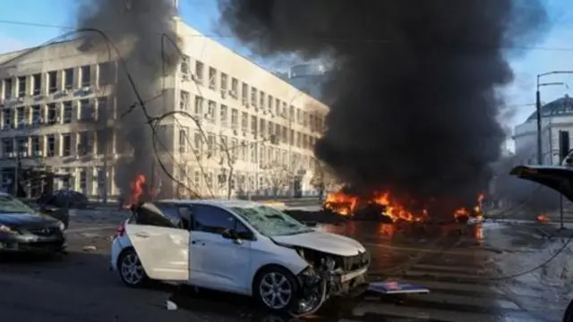 Uharibifu katika miundombinu ya Ukraine