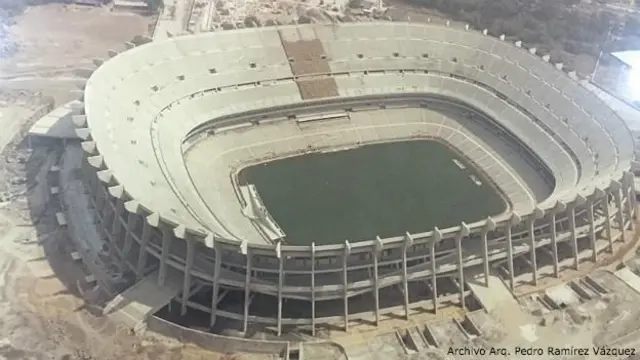 افتُتح ملعب أزتيكا في 29 مايو/أيار 1966