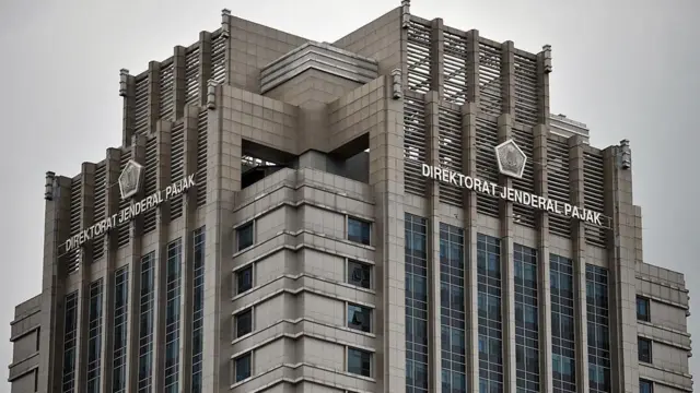 Gedung DIrektorat Jenderal Pajak di Jakarta.