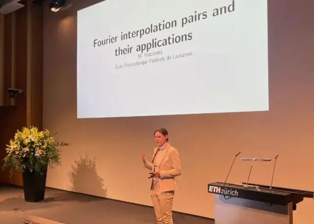 Conférence de Mme Viazovska à Zürich