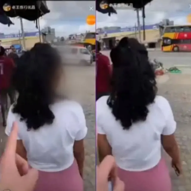 ኣብ ቪድዮ ሓደ እትርአ ጓል ኣንስተይቲ