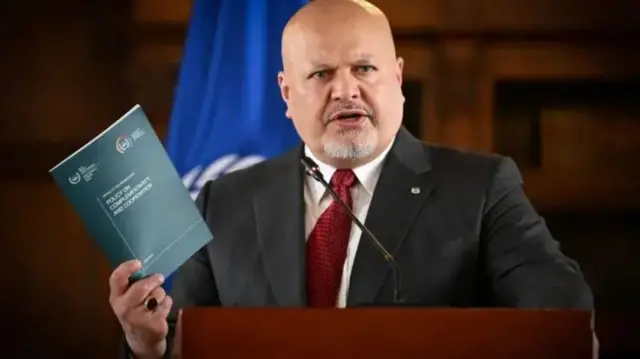 Wakili wa Uskoti Karim Khan alikua Mwendesha Mashtaka Mkuu wa ICC mnamo 2021.