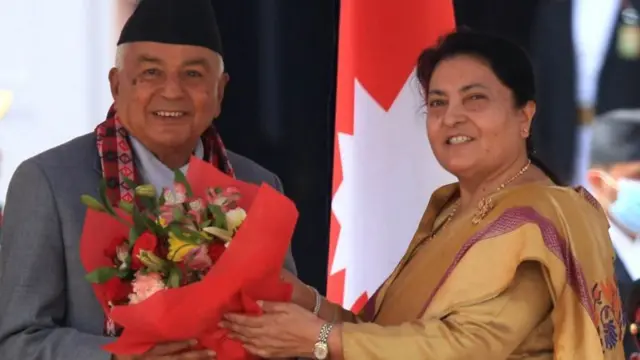 నేపాల్ ప్రెసిడెంట్ రామచంద్ర పౌడెల్, మాజీ రాష్ట్రపతి విద్యాదేవి భండారీ బ్రాహ్మణులు 