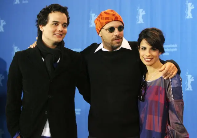 Wagner Moura, José Padilha e Maria Ribeiro 