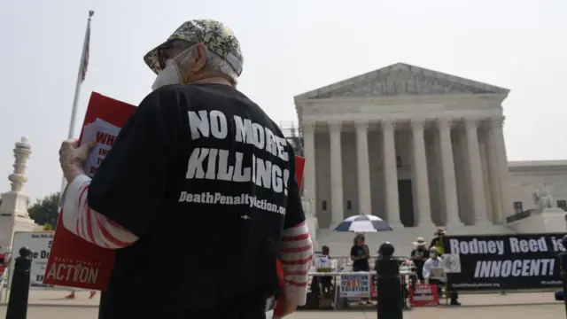 Протест проти смертної кари у Вашингтоні у 2023 році