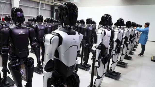 智元機器人正在開發人形機器人,用於執行工廠中由人類完成的任務。