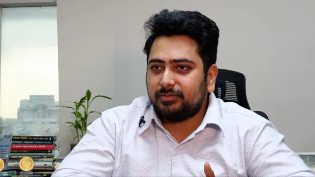 জুলাই আন্দোলনের অন্যতম সমন্বয়ক নাহিদ ইসলাম