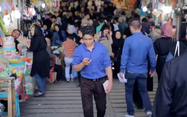 نمایی از فیلم ایرانستاگرام