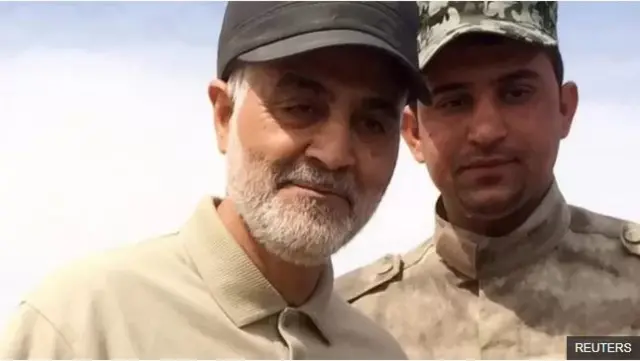 General Qaasim Suleymani iyo Haadi Matar