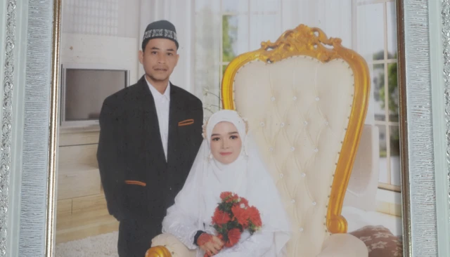 Foto Basriadi dan Nurul.