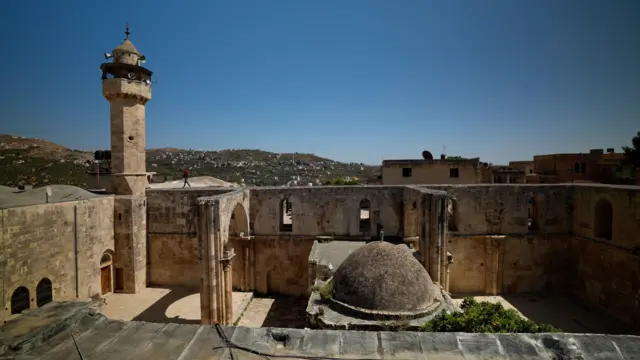 El yacimiento arqueológico de Sebastia, en la Cisjordania ocupada