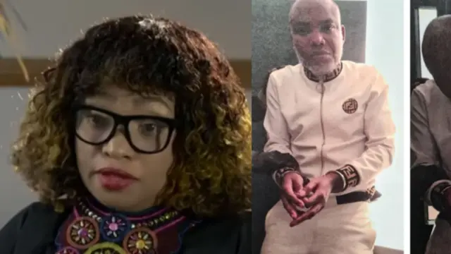 Uchechukwu Okwu Kanu na di ya bụ Nnamdi Kanu
