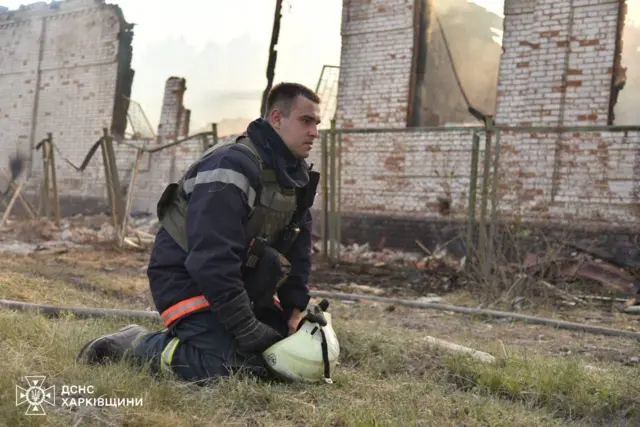 Наслідки обстрілу Харкова