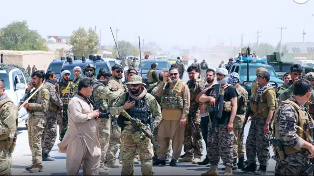 عطامحمد نور در مزارشریف