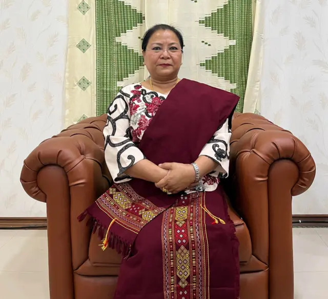 मणिपुर की उप मुख्यमंत्री नेमचा किपगेन