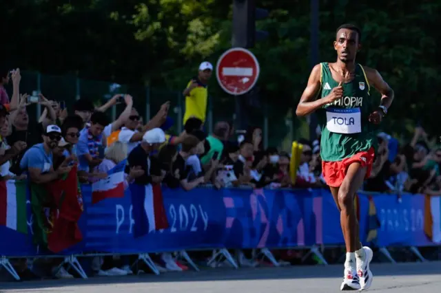 ኢትዮጵያዊው አትሌት ታምራት ቶላ