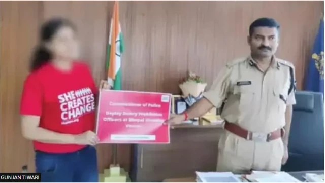 गुंजन ने हाल ही में भोपाल पुलिस कमिश्नर हरिनारायन चारी मिश्रा से मिलकर दहेज के ख़िलाफ़ लड़ाई में समर्थन मांगा.