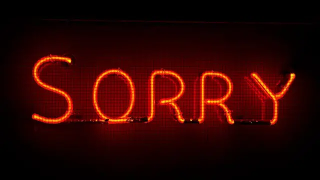 బ్రిటిష్, అమెరికా, కెనడా, Sorry