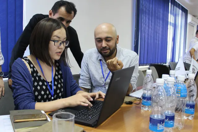 Журналист Эльвира Султанмурат кызы 