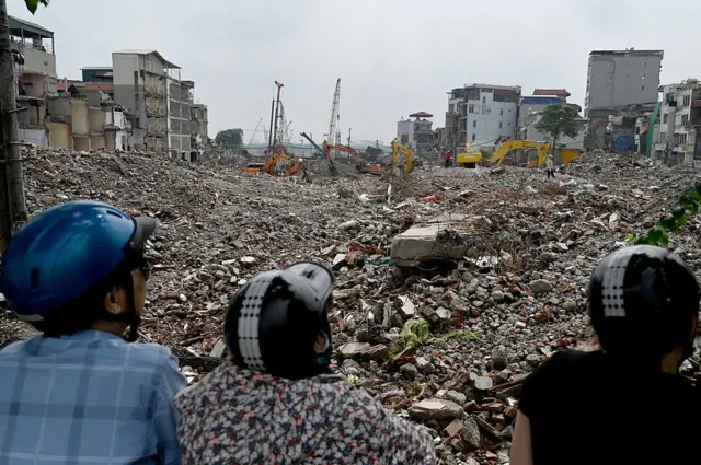 Nhiều người sẽ phải kiếm công việc mới sau khi nhà của họ bị phá dỡ