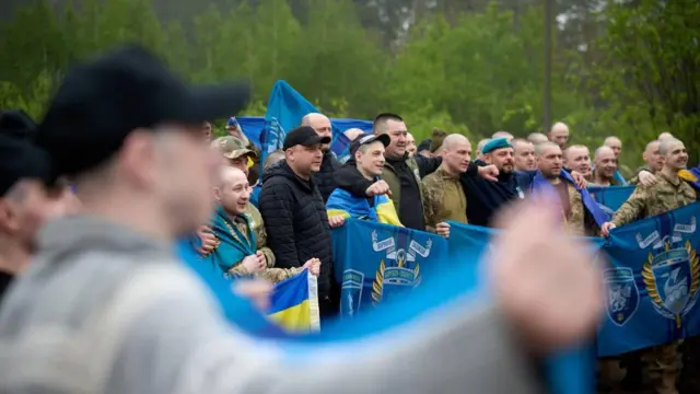 українські бійці яких повернули з полону 15 травня 26 року