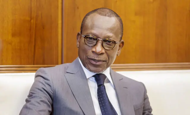 Onyeisiala mba Benin bụ Patrice Talon na Maachi 07, 2024 na Cotonou, Benin.