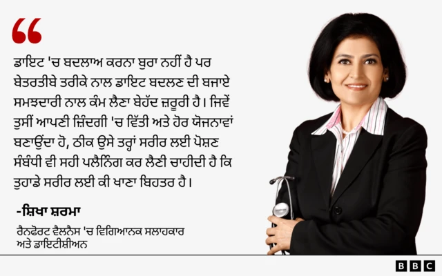 ਰੈਨਫੋਰਟ ਵੈਲਨੈਸ 'ਚ ਵਿਗਿਆਨਕ ਸਲਾਹਕਾਰ ਅਤੇ ਡਾਇਟੀਸ਼ੀਅਨ ਸ਼ਿਖਾ ਸ਼ਰਮਾ
