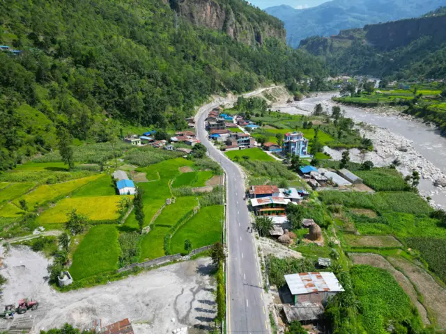म्याग्दीको सडक