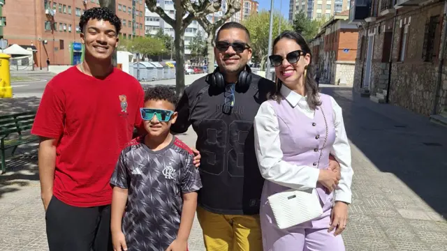 Paulo e sua família